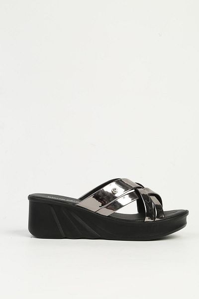 Pierre Cardin Platinum Women's Heeled Slippers Pc-7486