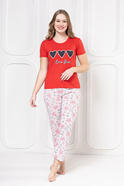 DPARİS Printed Pajama Set