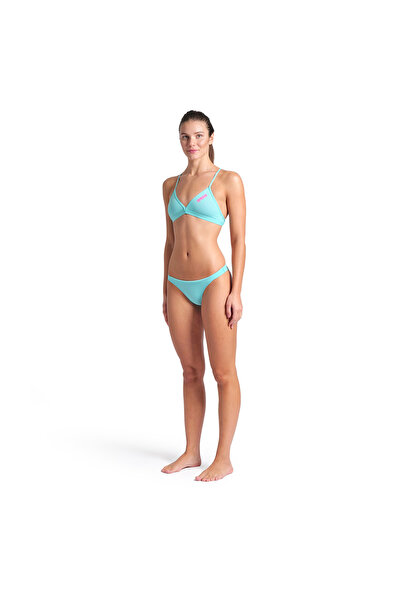 ARENA Team Swim Bottom Solid Γυναικείο Λευκό Μπικίνι Μπάνιου 004769890