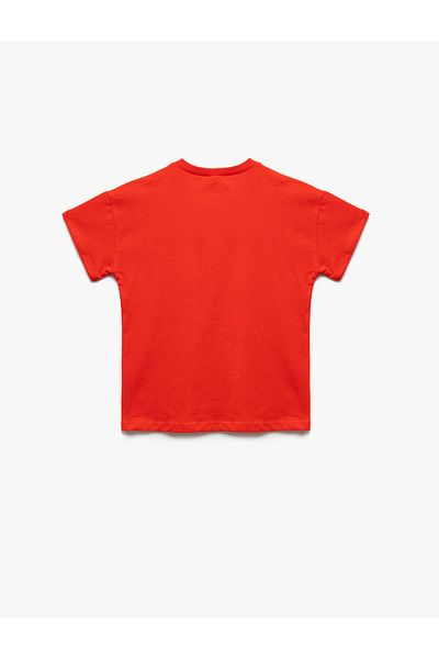 Koton Ataturk Printed Crew Neck Short Sleeve Cotton T-Shirt