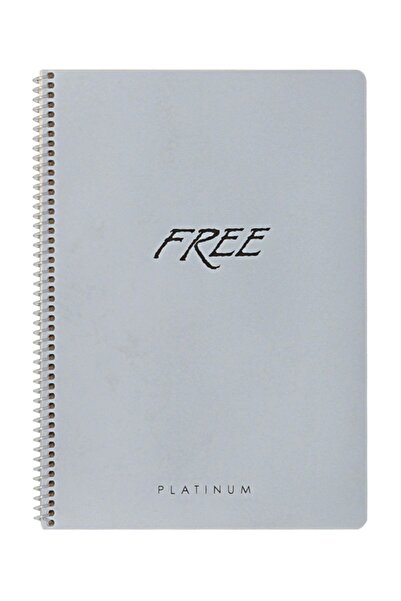 KESKİN COLOR Free Platinum A5 80 Sheets Lined PP Cover School Notebook (450521)