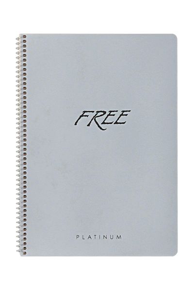 KESKİN COLOR Caiet de școală cu copertă PP cu carouri Platinum A5 80 de coli (450522)