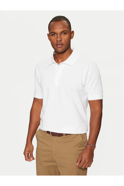 Guess Men's white polo shirt kcjv1