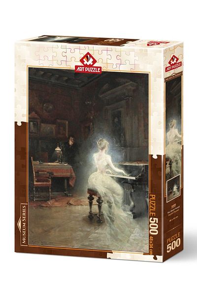 Art Puzzle Ghost Pianist 500 Piece Puzzle
