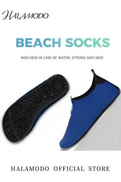 HALAMODO Water Shoes for Women & Men Quick-Dry Water Sports Barefoot Shoes Swim Surf Shoes Soft Bottom Outdoo