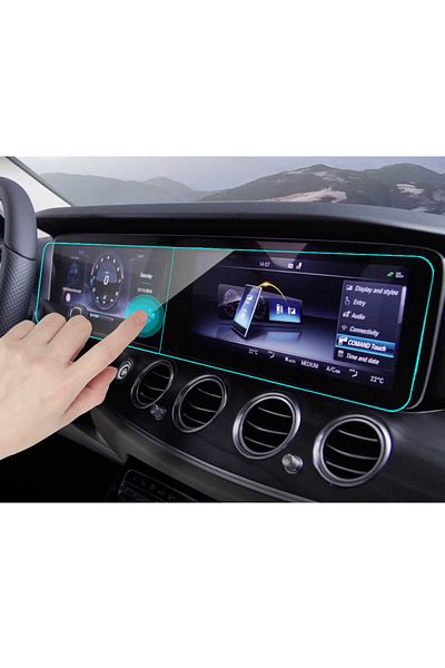 Techmaster Mercedes Gla Series 2020 Navigation Tempered Screen Protector
