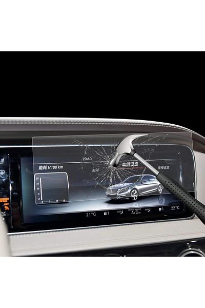 Techmaster Mercedes S Series 2014-2017 Navigation Tempered Screen Protector