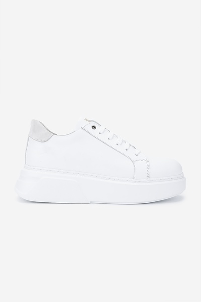Valmenti Erkek Hakiki Deri Beyaz Sneakers & Spor Ayakkabı
