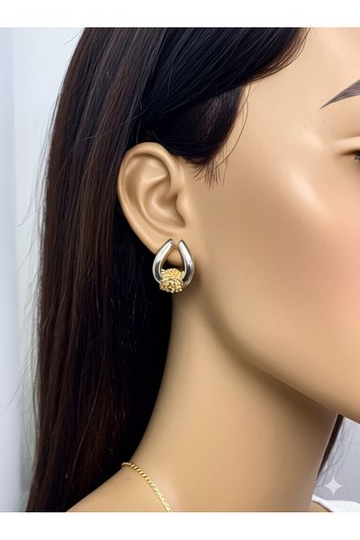 G&M Gift Shop Women's Trendy Heart Dispensing Earrings (Steel)