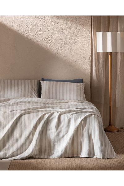 Madame Coco Bedrucktes Piqué-Set in Doppelgröße von Avery Ecocell