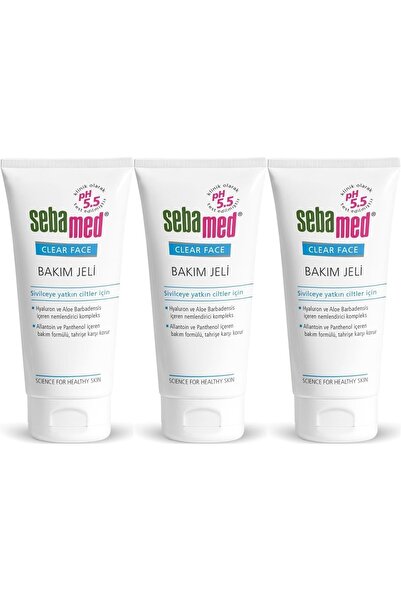 Sebamed Clear Face Bakım Jeli 50ML (3 Lü Set)