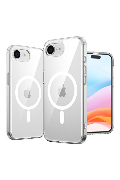 Nettech Apple iPhone 16E Compatible Nt-N064 Back Protection Case - Transparent