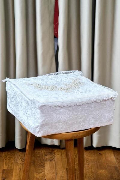 Dantelux Eko İncili Kadife Hurç Bohça