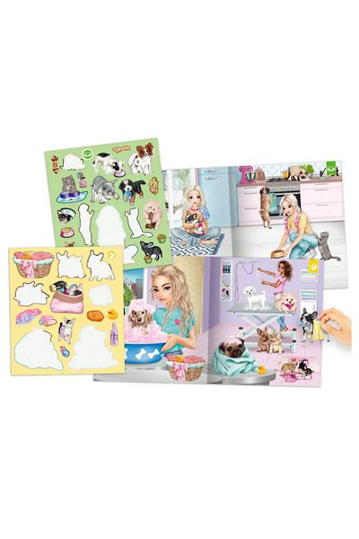 Top Model by Depesche Topmodel Stickers World Notebook