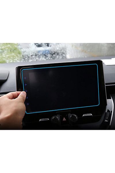 Techmaster Toyota Corolla 2019 Navigation Tempered Screen Protector