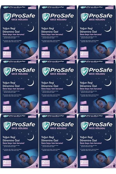 PROSAFE Night Panties 18 Piece Set 9Pk*2 Panties (Special for Intense Menstrual Period)