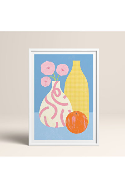 HOMEPACK Single Wooden Framed Painting One Piece Poster Painting Tk/1419