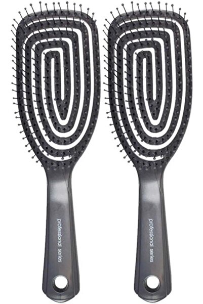 nascita Επαγγελματική βούρτσα μαλλιών τρισδιάστατη (Κωδικός Prof:1) (Σετ των 2)