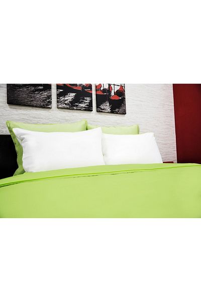 Green Future Nature 2-person bedding, 100% Bamboo, 6 pieces, 200x220 cm, Green