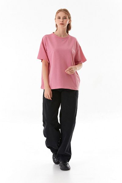Fulla Moda Oversize T-Shirt with Heart Accessories