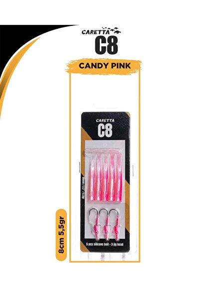 Caretta C8 8cm 5.5gr Lrf Silikon Yem