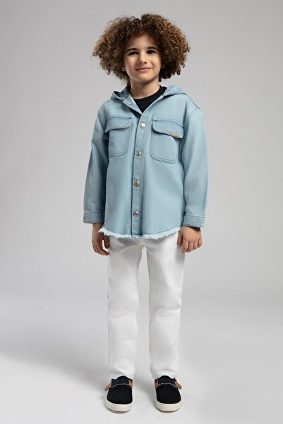 Lee Cooper Erkek Çocuk Jean Gömlek Denim