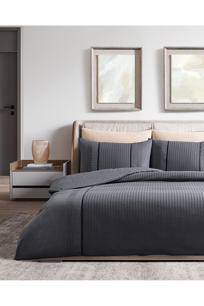 Madame Coco Mousse-Bettbezug-Set – Gerippt