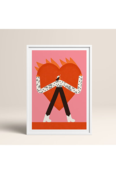 HOMEPACK Single Wooden Framed Painting One Piece Poster Painting Tk/1417