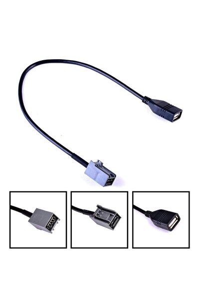 Techmaster Honda Civic Jazz Cr-v Accord Cr-z 2008-2013 Usb Aux Kablosu Sku18