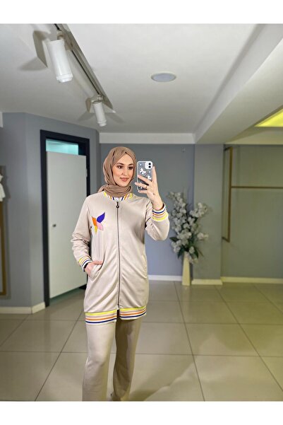 qmash Combed Fabric Ribbed Set