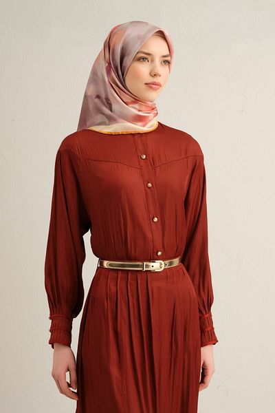 Armine Twill Silk Scarf 9310D