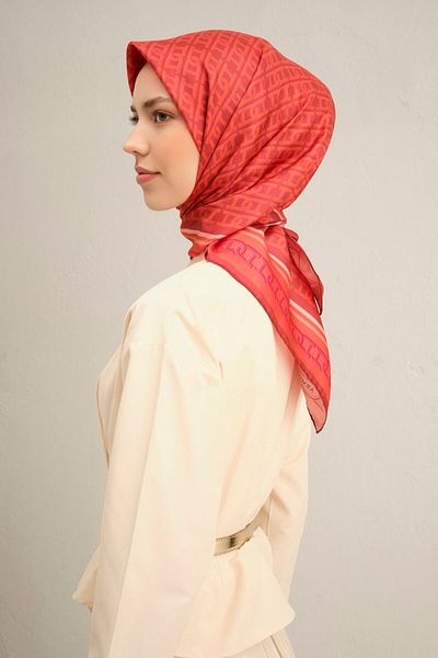 Armine Twill Silk Scarf 9301D