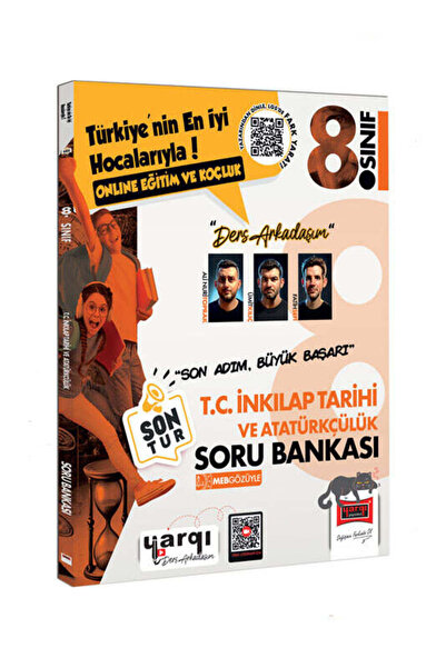 Yargı Yayınları Yargı Ders Arkadaşım 8.Sınıf LGS T.C. İnkılap Tarihi ve Atatü...