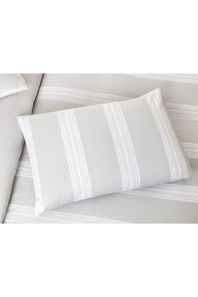 Madame Coco Raymond Einzelbettbezug-Set, 100 % Baumwolle, Ranforce-Print, Grau