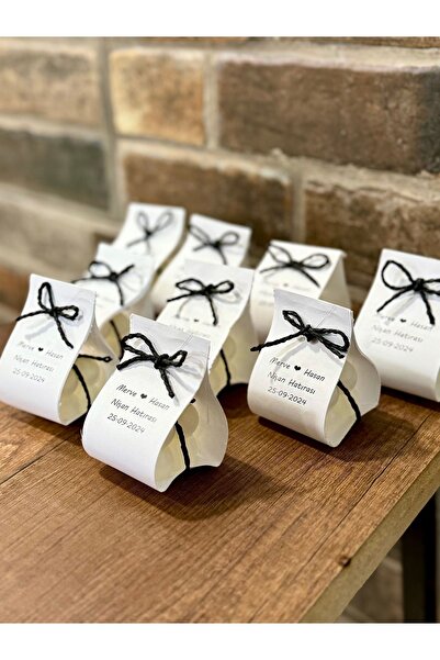 Bernami Süslemeli Mini Bubble Mum, Nikah Şekeri, Doğum, Sünnet, Düğün Nişan S...