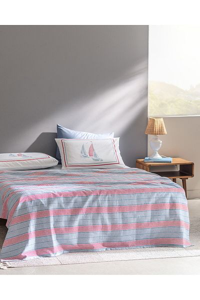 Madame Coco Marc Ecocell Bedrucktes Piqué-Set in Einzelgröße