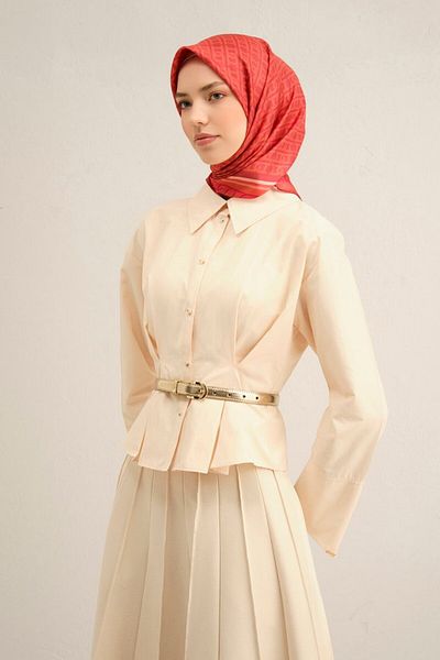Armine Twill Silk Scarf 9301D