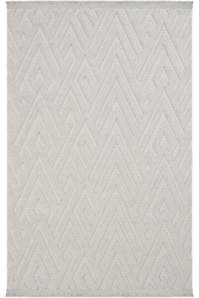 akbel halı & yatak exclusive home design Mood 1118 Gri Halı Yolluk Kabartmalı Bukle Salon Halı Antre Hol Koridor Halısı