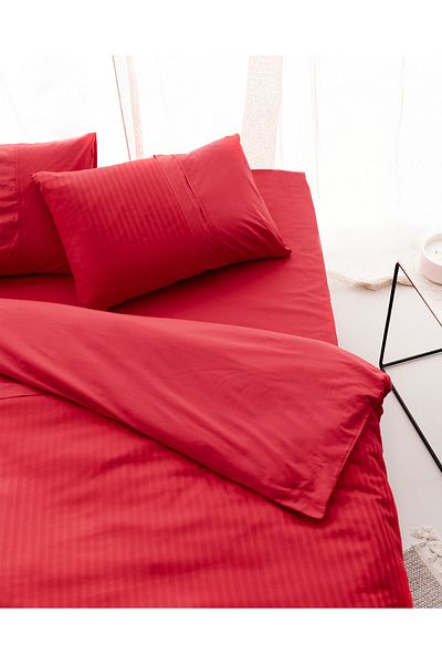Madame Coco Adrien Bettbezug-Set – Gerippt