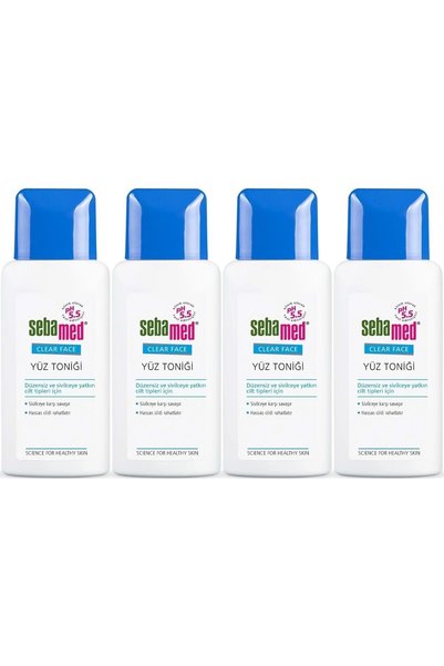 Sebamed Clear Face Cleansing Facial Tonic 150ml (Set of 4)