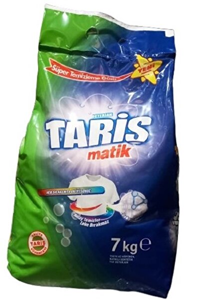 Tariş Matik Toz Çamaşır Deterjanı 7KG Renkli ve Beyazlar için (53 Yıkama)