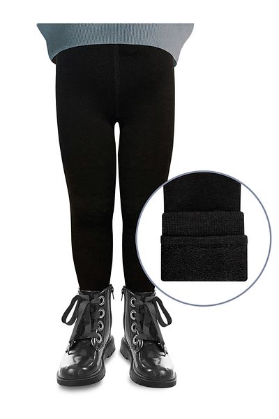 Denokids Schwarze Unisex-Handtuchstrumpfhose