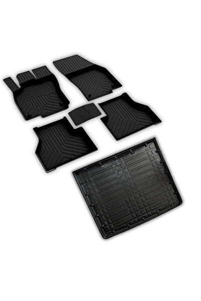 ferrous autoaccessories Volkswagen Caddy Ferrous 4D Paspas ve 3D Bagaj Havuzu...
