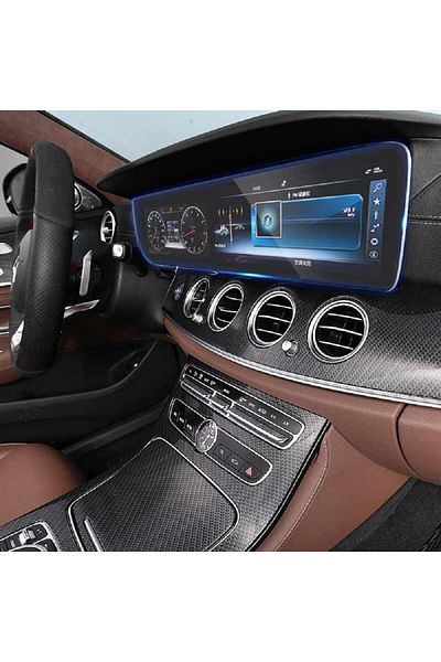 Techmaster Mercedes E Series 2016-2020 Navigation Tempered Screen Protector
