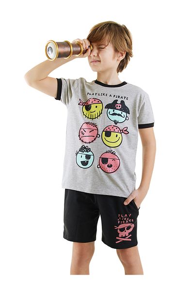 Denokids Pirate Boy's T-Shirt Shorts Set