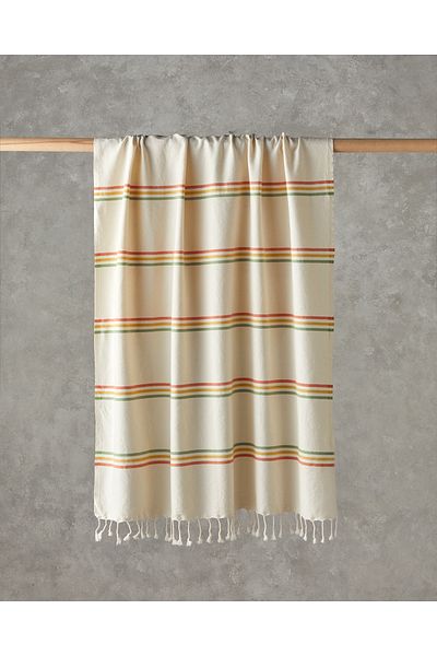 English Home Porte Cotton Loincloth 90x150 cm Ανοιχτό Μπεζ