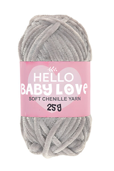 Hello Baby Love Νήμα Πούντσο Σενίλ Βελούδινο 25 γρ.