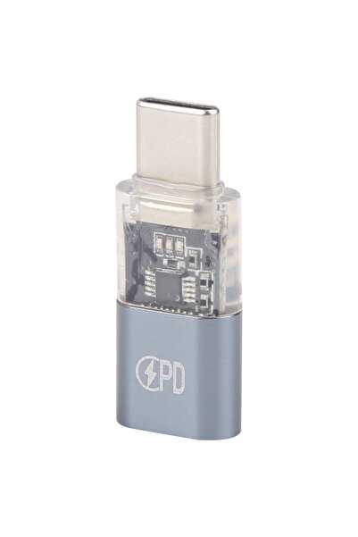 Techmaster Lightning To Type C Pd Destekli Hızlı Şarj Çevirici Adaptör JH-115