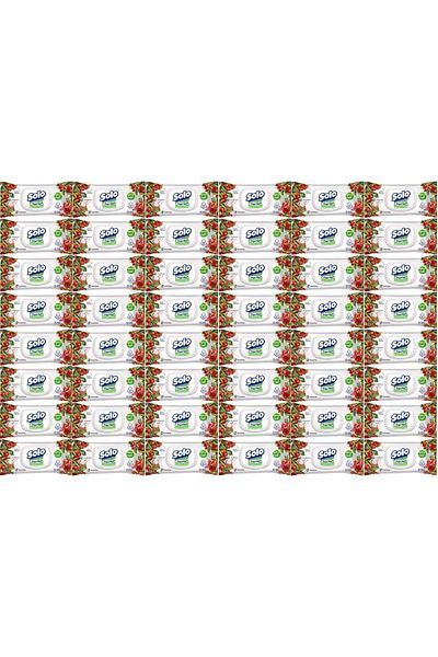Solo Apple Cider Vinegar & Baking Soda 50 Sheets Wet Towel Wipes (2400 Pcs) Set