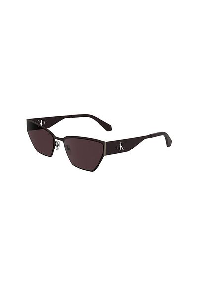 Calvin Klein Jeans Ckj 24207S 505 58 Women's Geometric Black Metal Sunglasses